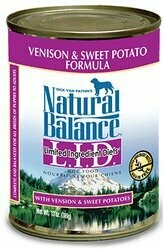 Natural Balance LID Grain Free Sweet Potato and Venison Dog 368g/13oz