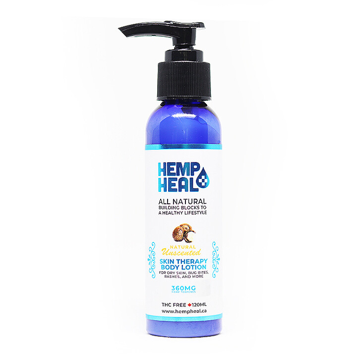 Hemp Heal Skin Therapy Natural Unscented 240mg, 120ml bottle