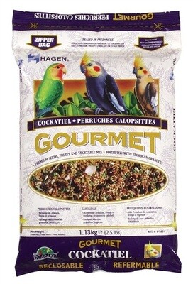 Hagen Gourmet Seed Mix For Cockatiels and Small Hookbills - 1.3 kg (2.5 lb)