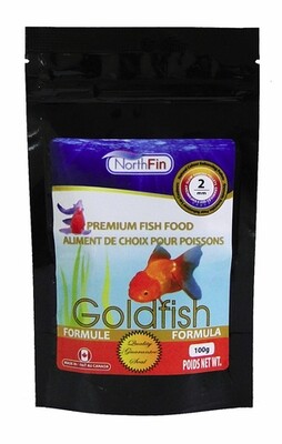 Northfin Goldfish Formula, 2MM Pellet, 100G