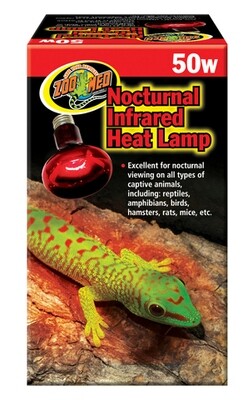 Zoo Med Red Infrared Heat Lamp 50W (Rs-50)