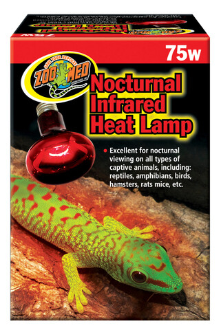 Zoo Med Red Infrared Heat Lamp 75W (Rs-75)