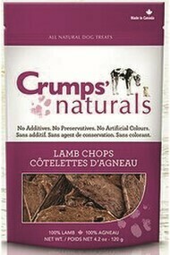 Crumps Naturals Lamb Chops Dog 120G