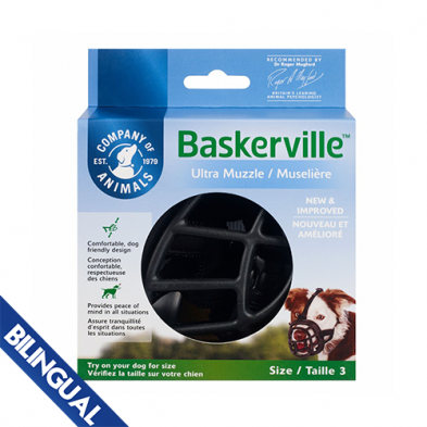 COA Baskerville Ultra Muzzle Size 3-Collie