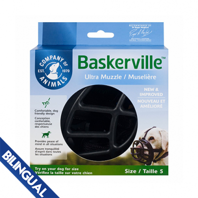 COA Baskerville Ultra Muzzle Size 5-Retriever
