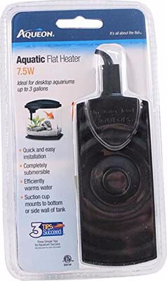 Aqueon Aquatic Flat Heater, Flat 7.5W, 1-3Gal