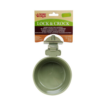 Living World Lock &amp; Crock Dish - Olive Green