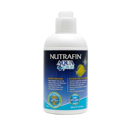 Nutrafin Aqua Plus Tap Water Conditioner, 500 Ml (16.9 Fl Oz)