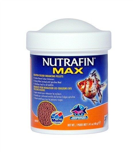 Nutrafin Max Goldfish Colour Enhancing Pellets - 40 g (1.41 oz)