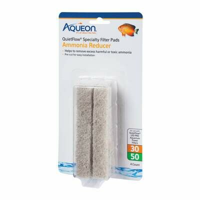 Aqueon Filter Pads Amonia Reducer 30/50