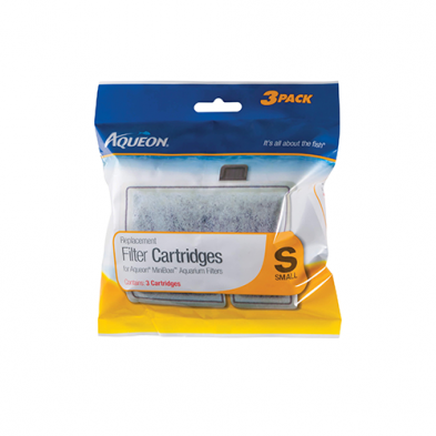 Aqueon Replacement Filter Cartridges Small (3 Pack)