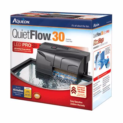 Aqueon Quietflow Power Filter, 30
