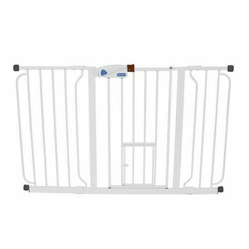 Carlson Extra Wide Pet Gate With Slide Handle, 29-52 X 30&quot;