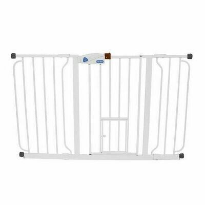 Carlson Extra Wide Pet Gate With Slide Handle, 29-52 X 30"