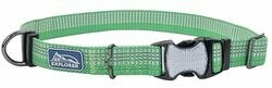 Coastal K9 Explorer Brights Reflective Adjustable Dog Collar 5/8&quot; X 8-12&quot; Meadow