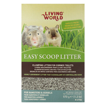 Living World Easy Scoop Litter - 570 g (1.2 lbs)