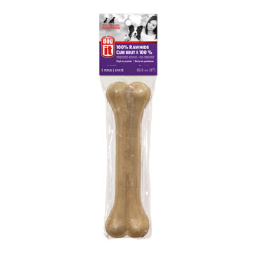 Dogit Pressed Rawhide Knuckle Bone, extra large, 20 cm (8 in), 170-180 g (6-6.3 oz)