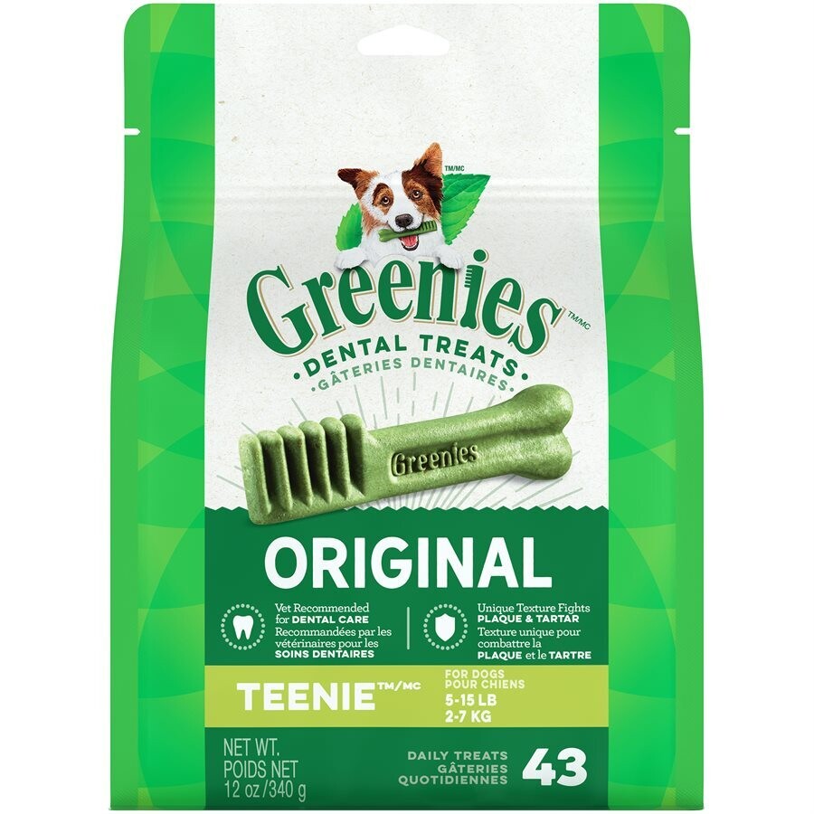 Greenies Treat-Pak Teenie, Original, 12Oz