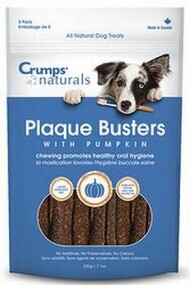 Crumps Natural Plaque Busters With Pumpkin Spice 140g