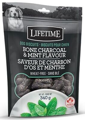 Lifetime All Life Stages Char Mint Flavour Dog Biscuit Dog 340G