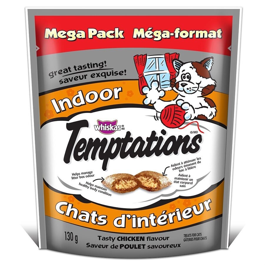 Temptations Indoor Cat Treats Tasty Chicken Flavor 130G