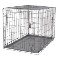 Dogit Two Door Wire Home Crates with divider - XLarge - 106.5 x 70 x 77 cm (42 x 27.5 x 30 in)
