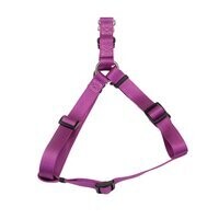Comfort Wrap Adjustable Nylon Harness Large Orchid Dog 1in x26-38in