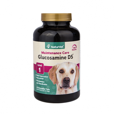 Naturvet Glucosamine Dbl Strength Tabs 60Ct