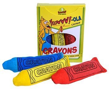 YEOWWW Yeowwola Crayon 3 crayons per box Cat