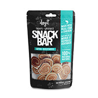 Dogit Snack Bar Treats - Cod & Chicken Bites - 150 g (5.2 oz)
