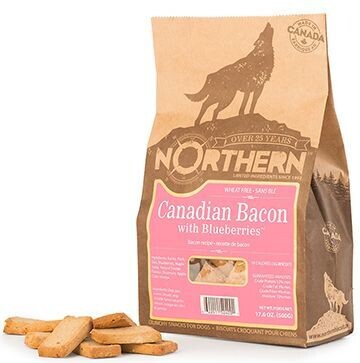 Northern Biscuit Canadian Bacon with Blueberries, 500G