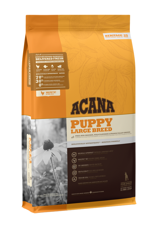 ACANA Puppy Large Breed 11.4Kg/25Lb