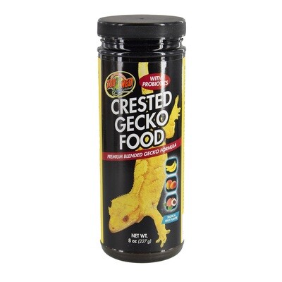 Zoo Med Crested Gecko Food - Tropical Fruit - 8 oz