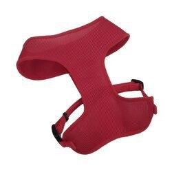 Comfort Soft Adjustable Harness Small Red Dog 3/4in x 19-23in