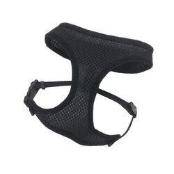 Comfort Soft Adjustable Harness XXSmall Black Dog 3/8In X 14-16In