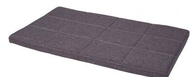 Bud-Z Comfort Flat Bed Grey Dog 29.5x19x2in