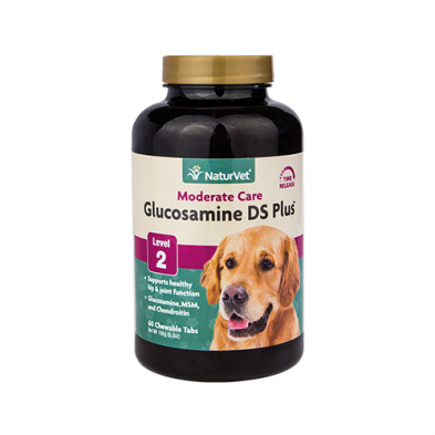 Naturvet Glucosamine DS Plus MSM Tabs 60Ct