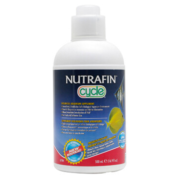 Nutrafin Cycle - Biological Aquarium Supplement, 500 mL (16.9 fl oz)