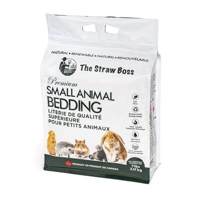 The Straw Boss Premium Small Animal Bedding 7LBS