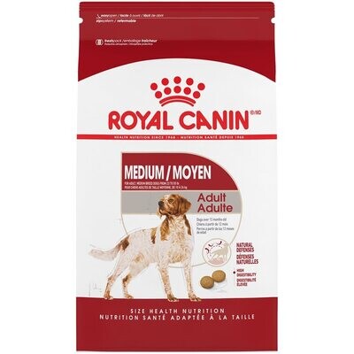 Royal Canin Size Health Nutrition Medium Adult Dog 30LB