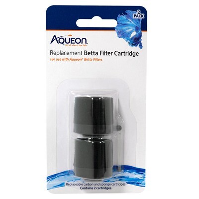 Aqueon Replacement Betta Filter Cartridge - 2 pk