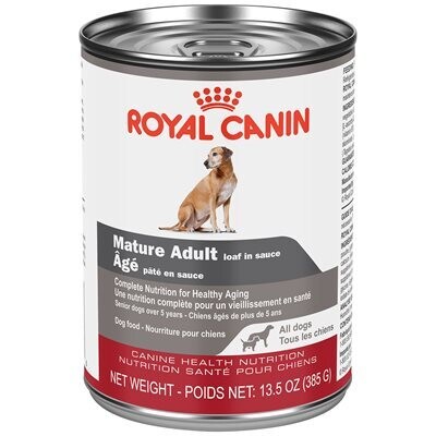 Royal Canin Canine Health Nutrition Mature Adult Loaf in Sauce Dog 13.5oz