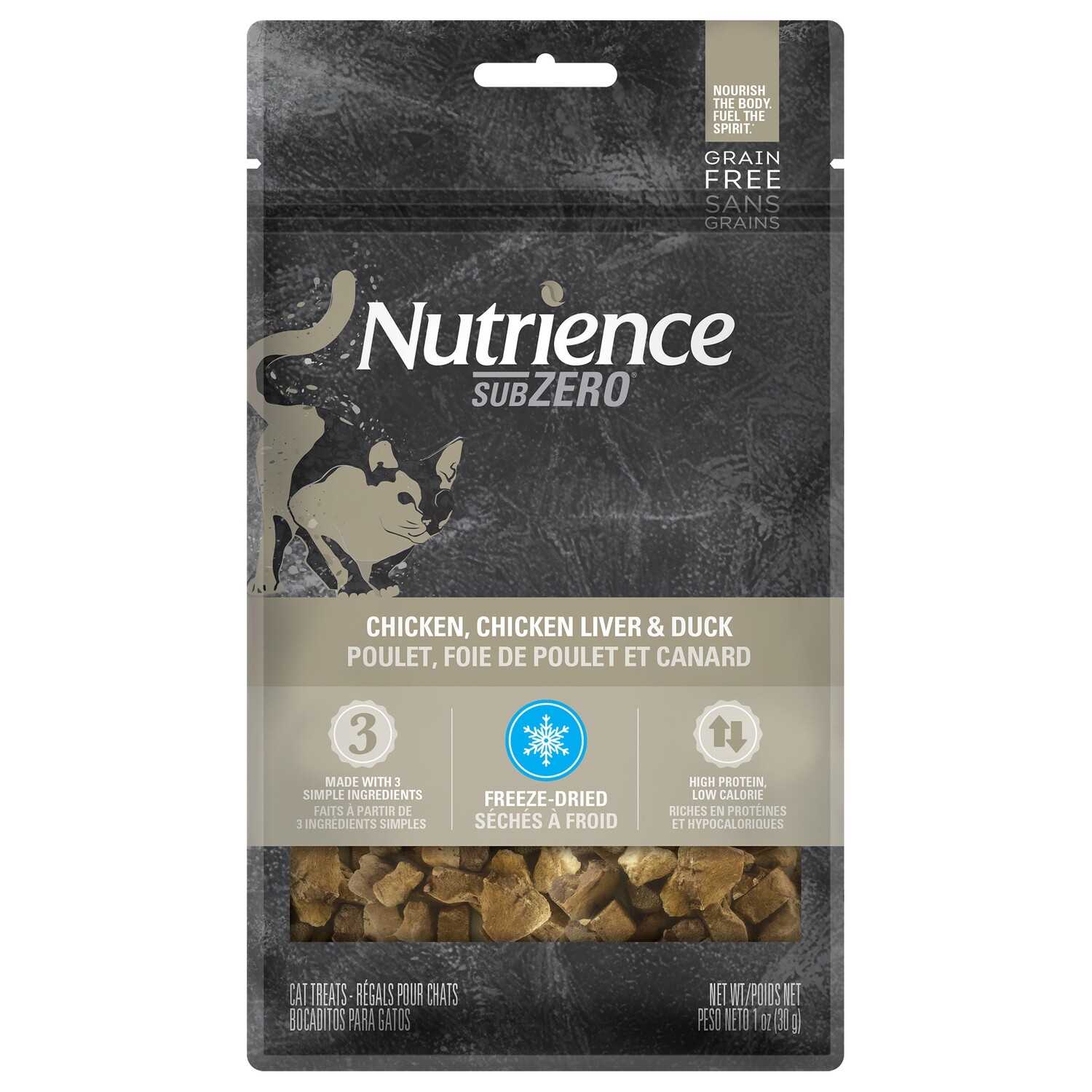 Nutrience Grain Free Subzero Fraser Valley Treats - Chicken, Chicken Liver & Duck Liver - 30 g (1 oz)