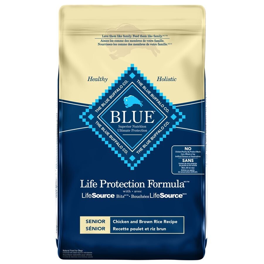 Blue Buffalo Life Protection Senior Dog Chicken &amp; Brown Rice 6LB