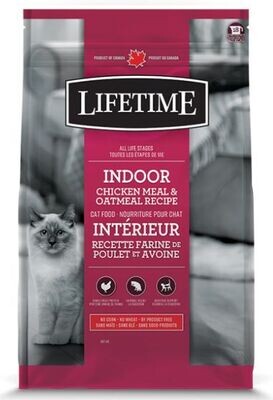 Lifetime All Life Stages Indoor Chicken And Oatmeal Cat 6.5kg