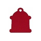 Pet Tag - Fire Hydrant Large Red