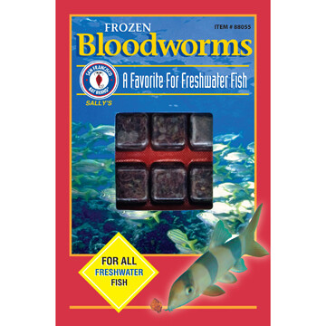 San Francisco Bay Brand Bloodworms Cube, 100 g (3.5 oz)