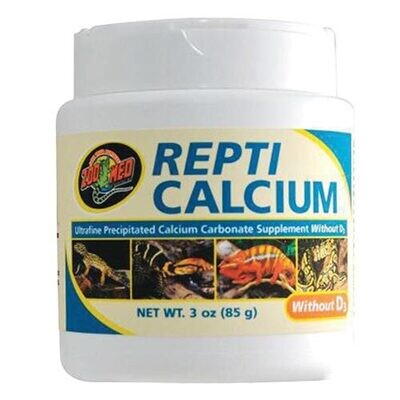 Zoo Med ReptiCalcium without D3 85g/3oz