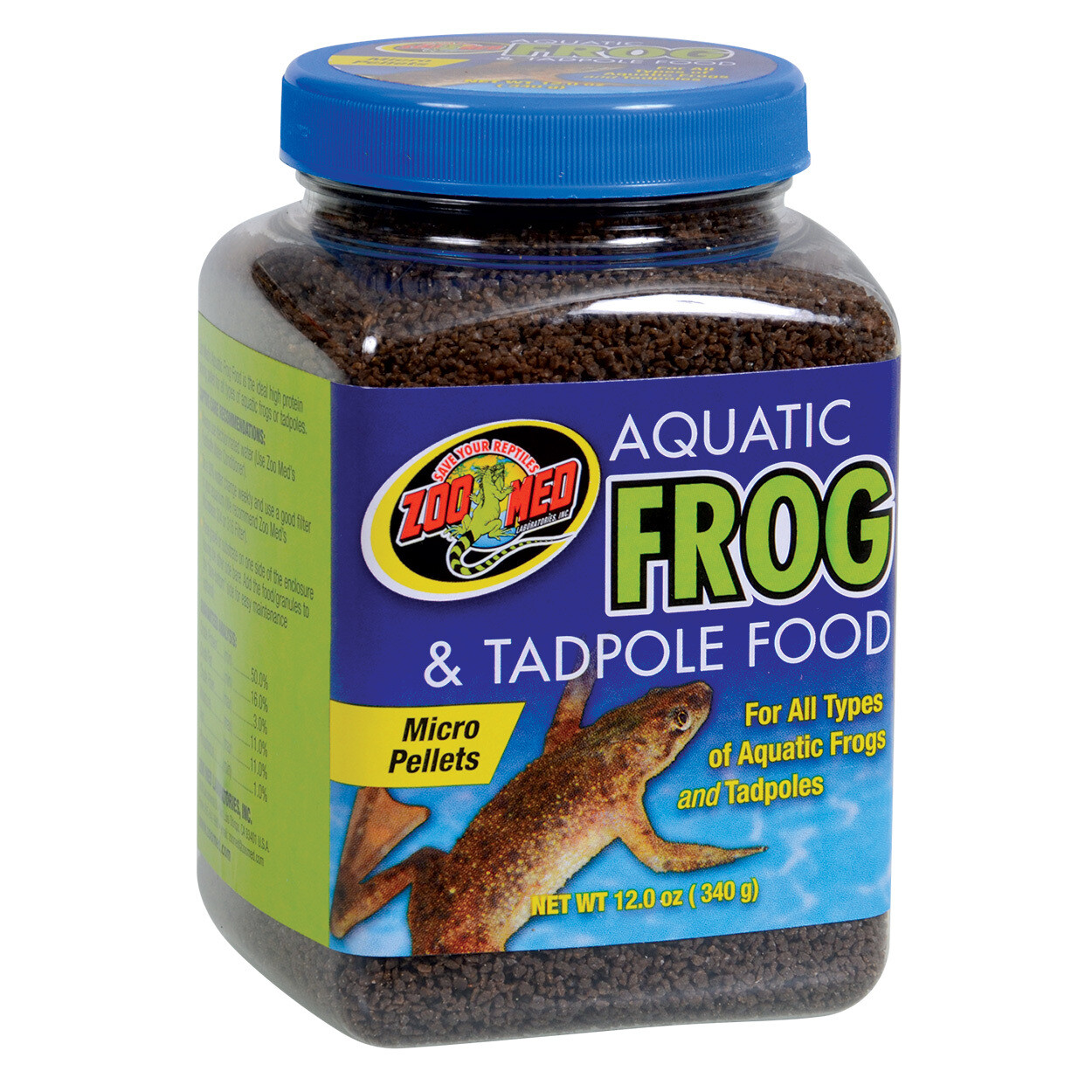 Zoo Med Aquatic Frog & Tadpole Food 12Oz