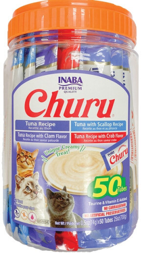 Inaba Cat Churu PuresVariety Pack (50)
